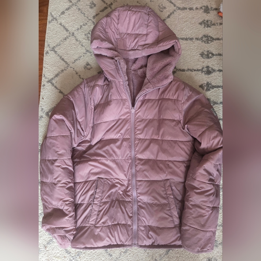 Abercrombie Kids Mauve Puffer Jacket